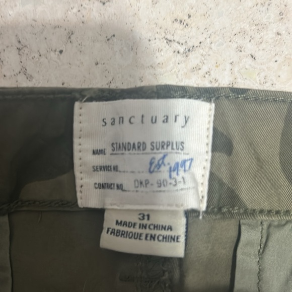 Sanctuary standard surplus cropped pants - Picture 3 of 7